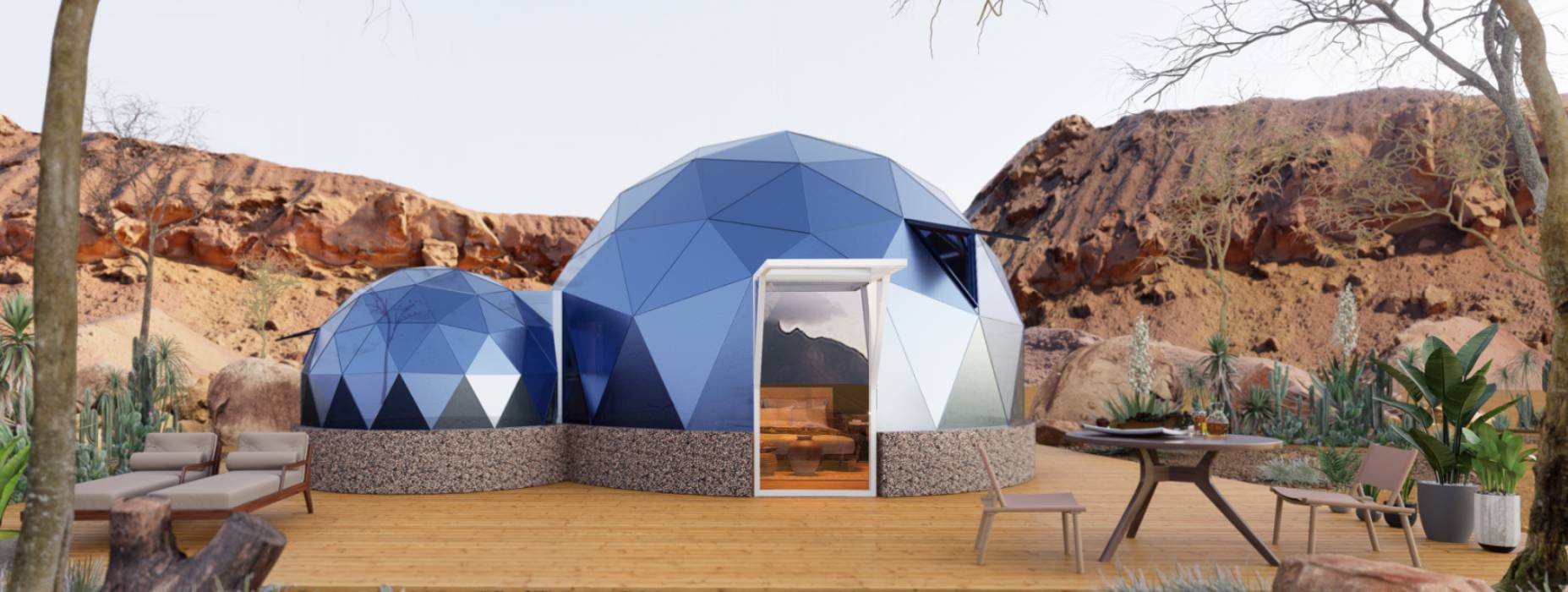 源汇区球形智能光伏玻璃星空房